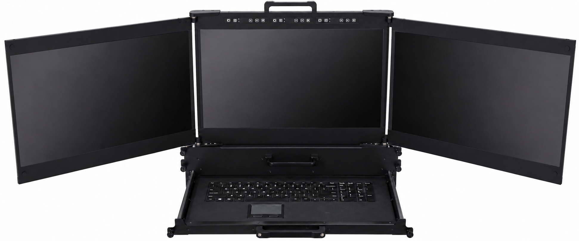 17.3" 3LCD 2U Rack 可攜式加固電腦